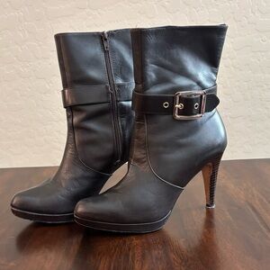 ANN TAYLOR 🤎 Ankle Boots with Buckle